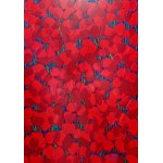 Joanna MIESZKO, Oswoić maki (1) 2023, akryl na płótnie, 55x46cm, Joanna MIESZKO, Oswoić maki (1) 2023, akryl na płótnie, 55x46cm