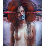 Piotr JAKUBCZAK 70x100cm, Ulotność plam wszelakich