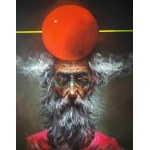 Piotr JAKUBCZAK 70x100cm, Ulotność plam wszelakich