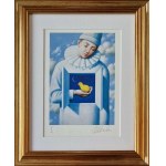 Rafał OLBIŃSKI 30x21cm, inkografia nr 316 IV/XX A4 30x21 w ramie 45x37 2024
