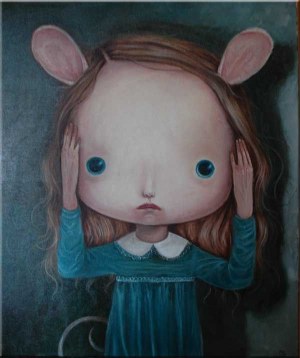 Paulina GÓRA 60x50cm, Mysz