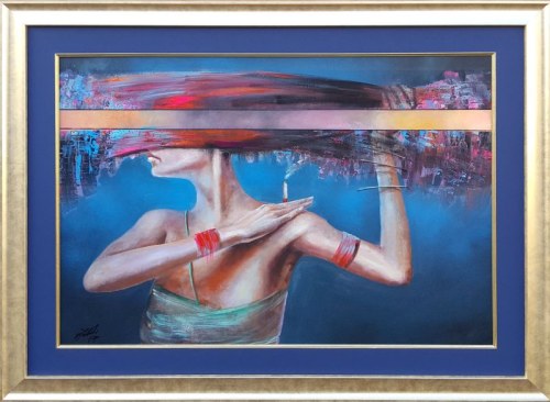 Piotr JAKUBCZAK 70x100cm, Paląca 