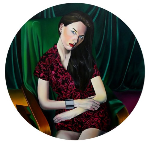 Zofia BŁAŻKO 120x120cm, Aleksandra