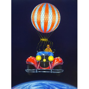 Mariusz ZDYBAŁ 80x60cm, Space oddity