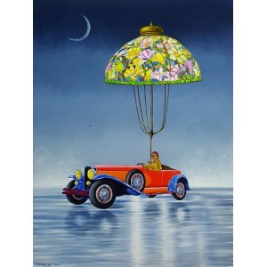 Mariusz ZDYBAŁ 80x60cm, Tiffany`s umbrella