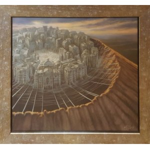 Marcin KOŁPANOWICZ 78x85cm, Arachnopolis,