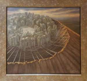 Marcin KOŁPANOWICZ 78x85cm, Arachnopolis,