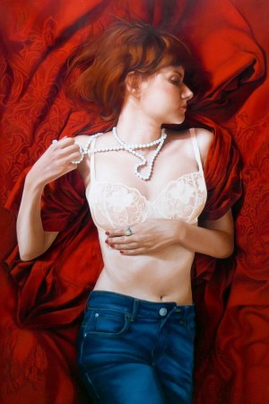 PAULINA WILK 120x80cm, DZIEWCZYNA I