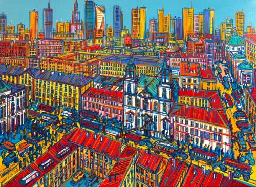 Joanna MIESZKO 73x100cm, Warszawa
