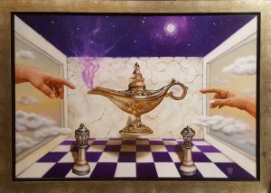 Monika KRZYMIŃSKA-ŚLUBORSKA 60x90cm, Akt kreacji