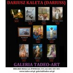 Dariusz KALETA - DARIUSS 90x70cm, Kobieta na plaży