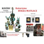Katarzyna Bułka Matłacz  wys.- 9 cm., szer.- 18.5 cm., SERENADA