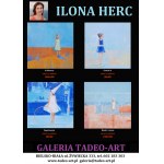 Ilona HERC  (w ramie 73x93), 60x80cm, Zmierzch
