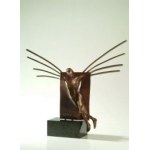 rzeźba Lidia Sztwiertnia wysokość z podstawą 48cm, anioł elegancki