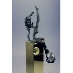 rzeźba Tomasz Koclęga  73 x 25 x 30 cm, Pervenire Impossibile
