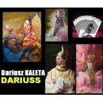 Dariusz KALETA - DARIUSS  90x70cm, Kobieta na plaży