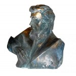 Adam Myjak  wysokość 36cm, rzeźba