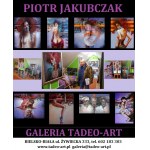 Piotr JAKUBCZAK dyptyk 2x70x50, 70x100cm, Szamanka  i   Portret po bożemu uczyniony