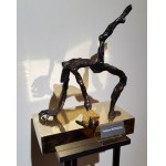rzeźba Tomasz Koclęga 73 x 25 x 30 cm, Pervenire Impossibile