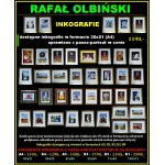 Rafał OLBIŃSKI, inkografia nr 281 IV/XX A4 30x21 w ramie 46x37 1190zł, 2022