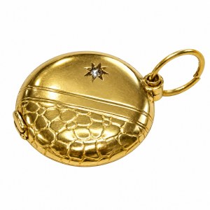 MEDALIK GRAWEROWANY, KON. XIX W.