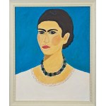 Kazimierz Kornaś, Autoportret z Naszyjnikiem - insp. Frida Kahlo