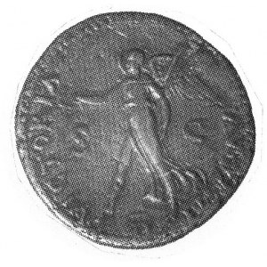 dupondius, Aw: NERO CLAVDIVS CAESAR AVG GER P M TR IP, ...