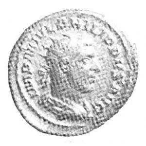 antoninian, Aw: IMP M IVL PHILIPPVS AVG, Rw: LIBERALITA...