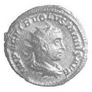 antoninian, Aw: IMP C C VIB VOLVSIANVS AVG, Rw: VIRTVS ...