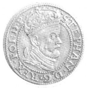 grosz 1578, Gdańsk, Aw: Popiersie i napis, Rw: Herb Gda...