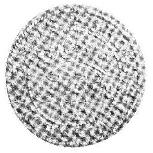 grosz 1578, Gdańsk, Aw: Popiersie i napis, Rw: Herb Gda...