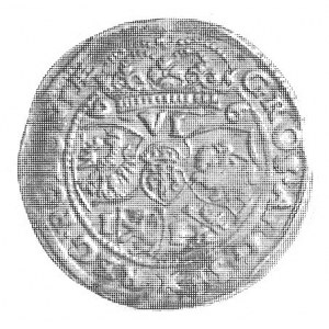 szóstak 1596, Lublin, Aw: Popiersie i napis, Rw: Tarcze...