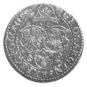 szóstak 1599, Malbork, Aw: Popiersie i napis, Rw: Tarcz...