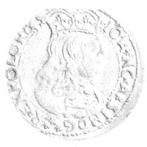 szóstak 1666 ?, Bydgoszcz ?, Aw: Popiersie i napis, Rw:...