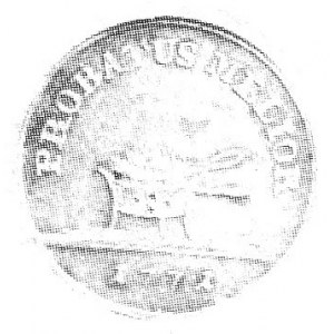 złotówka 1771 próba, Warszawa, Aw: Głowa i napis, Rw: K...