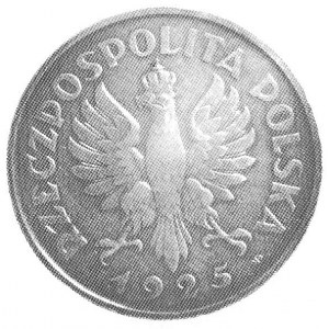 5 złotych 1925, Konstytucja 81 perełek ze znakiem menni...