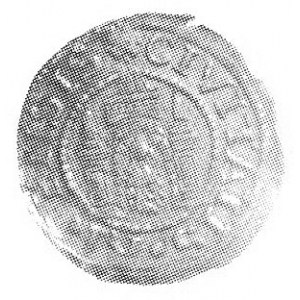 szeląg 1571, Aw: Herb Rygi i napis, Rw: Klucze i napis,...
