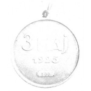 medal 3-ego Maja 1925, Aw: Orzeł i napis, Rw: Napis i n...
