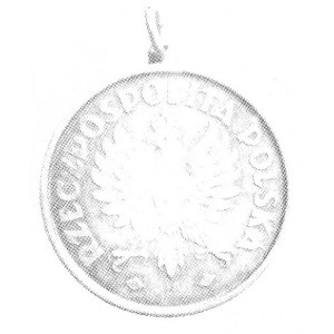 medal 3-ego Maja 1925, Aw: Orzeł i napis, Rw: Napis i n...