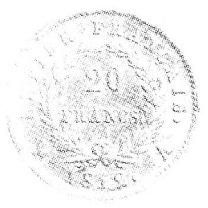 20 franków 1812, Paryż, Fr. 254, Ga. 1025.