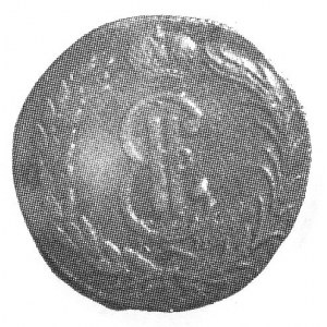 2 kopiejki 1775, KM, Aw: Monogram, Rw: Sobole z tarczą ...