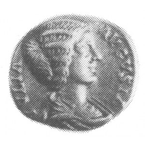 denar, Aw: IVLIA AVGVSTA, Rw: HILARITAS, B.M.C. S 31.