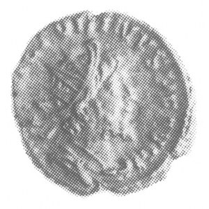 antoninian srebrny, Aw: ...MVS P F AVG, Rw: PAX AVG, Se...
