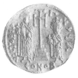 solidus, Aw: Portret Konstansa II i Konstantyna IV, res...