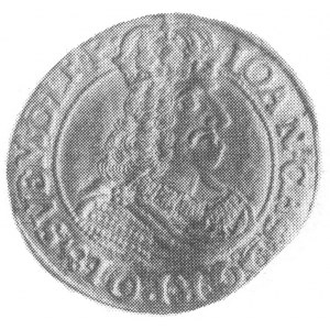 ort 1663, Toruń, Aw: j.w., Rw: Herb Torunia i napis, Ko...
