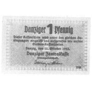 1 fenig 22.10.1923, Kurp. G.16, P. 32