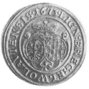 6 krajcarów 1673, Brzeg, Aw: Orzeł dolnośląski i napis,...
