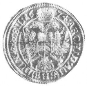 6 krajcarów 1674, Wrocław, Aw: Popiersie i napis, Rw: O...