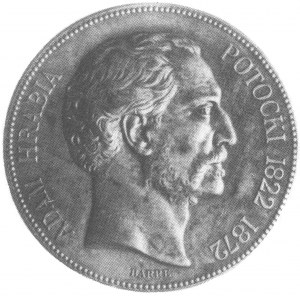 medal Adama Potockiego 1872 wydany w Brukseli z okazji ...