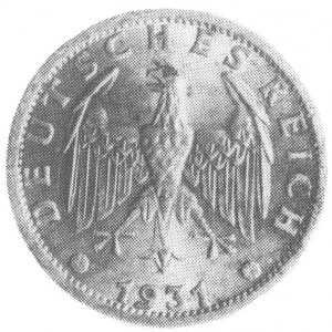 3 marki 1931, Berlin (Kursmünze), J. 349